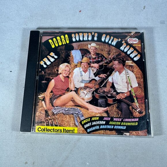 That Dobro Sounds Goin Round Various Artists CD Highland Music 1987 - Picture 1 of 3